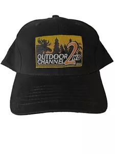Cappello Berretto Camionista Snapback Outdoor Channel 2 HD Nero Regolabile - Foto 1 di 5