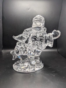 Waterford Cristal 1ª Ed SANTA SAN NICHOLAS Reno Figura Navidad Navidad Nick - Imagen 1 de 9