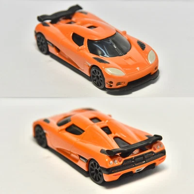 Mattel 1/55 Koenigsegg Fast Furious Orange Loose Limited Edition Diecast Toy - Image 1 of 4
