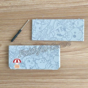Carcasa Carcasa Placa Carcasa Placa Frontal Cubierta Trasera Para Nintendo Nuevo 3DS Smash Bros - Imagen 1 de 8