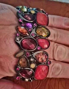 Marks and Spencer Elasticated Multicoloured Bracelet - Picture 1 of 2