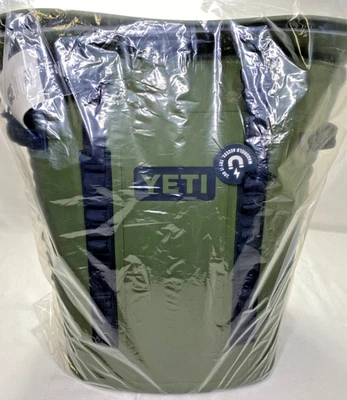Yeti HOPPER M20 Soft-Sided Backpack Cooler Olive Green/Black NEW W/ TAGS - Image 1 of 4