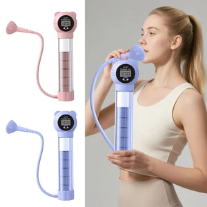 Dispositivo Esercizio Respirazione Polmonare Breath Trainer Controllo Respirazione Addominale Digitale - Foto 1 di 7