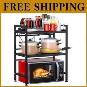 Heavy Duty Kitchen Counter Organizer Shelf, Holds 160lbs - Picture 1 of 9