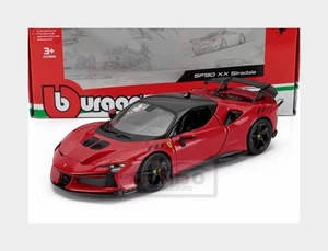 1:24 BURAGO Ferrari Sf90 Xx Stradale 2024 Red BU26032R Model - Picture 1 of 2