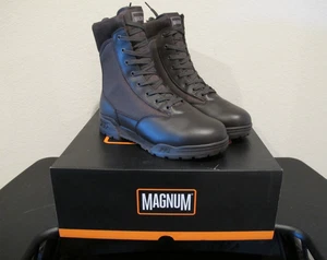 Neu im Karton Magnum klassisch braun/schwarz 7980 Kampf Militär Leder Stiefel Herren 11,5 - Bild 1 von 8