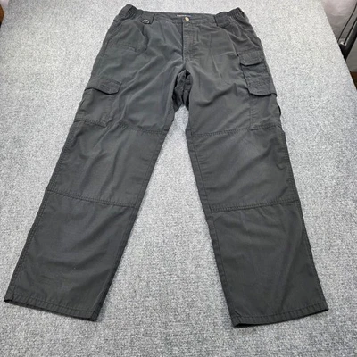 5.11 Tactical Series Mens Cargo Pants Black Size 38x32 Ripstop - Image 1 of 4