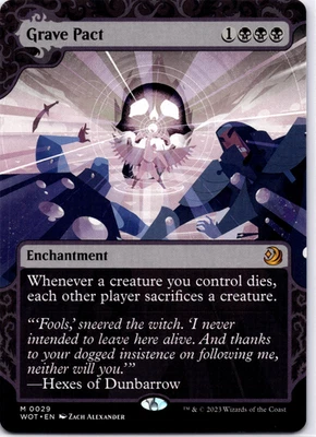 Grave Pact Borderless NM MTG - Image 1 of 2