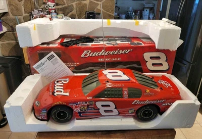 NASCAR 2005 Dale Earnhardt Jr Budweiser 1:6 Scale Remote Control Car USED - Image 1 of 4