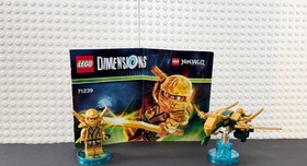 Lego Dimensions Ninjago Lloyd Fun Pack 71239 Gold Ninja Golden Dragon