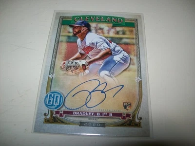 2020 TOPPS GYPSY QUEEN BOBBY BRADLEY AUTO SIGNED #GQA-BB CLEVELAND INDIANS - Image 1 of 2