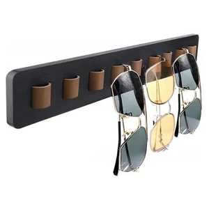 Sunglasses Organizer Wall Mounted Wood Sunglass Holder for Home Glasses Holder - Picture 1 of 17