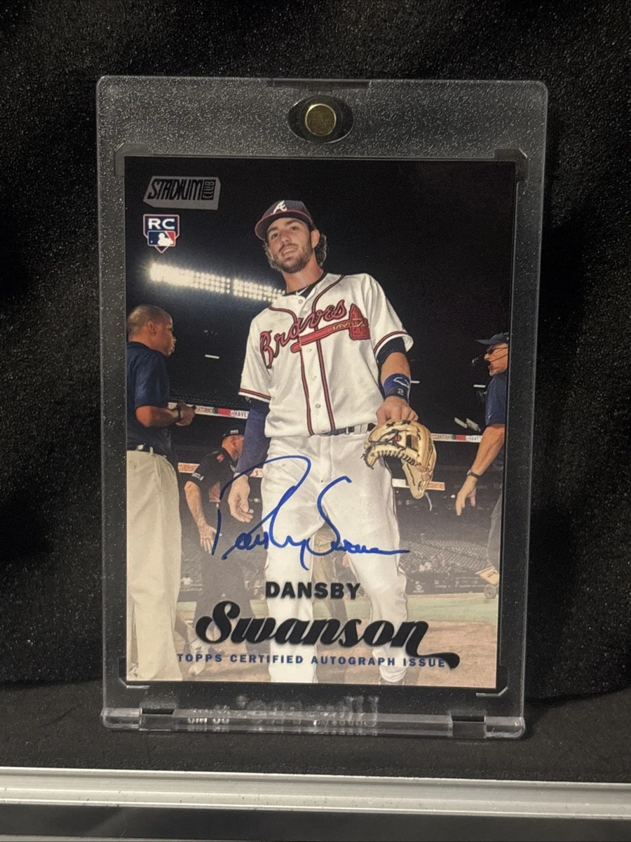 Dansby Swanson Autograph Baseball Cards for sale | eBay