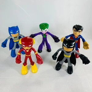 Justice League DC Comics Flextreme Biegefiguren Joker Batman Robin Flash - Bild 1 von 13