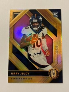 Jerry Jeudy (Broncos) 2020 Gold Standard (Rose Gold RC) 13/25 Card 113