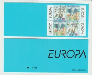 S36850 Bosnia Croatic Admin. Europa Cept MNH 2004 Booklet Holydays Holiday