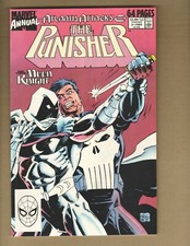 The Punisher Annual #2, VF+, Moon Knight, Marvel, 1989, Jim Lee