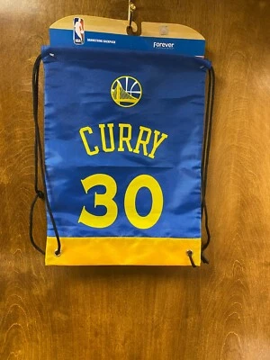 NWT NBA "Curry 30" on back of Drawstring backpack. - Image 1 of 2
