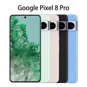 New Google Pixel 8 Pro 5G 128/256GB 6.7" Unlocked SmartPhone Sealed Box Original - Afbeelding 1 van 10