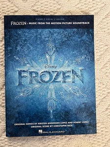 [GENTLY USED] Music Book + CD FROZEN Soundtrack Sheet Music - Picture 1 of 6