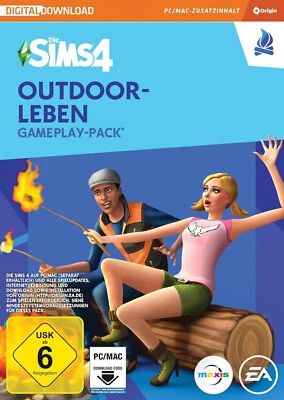 Die Sims 4 Outdoor Leben DLC AddOn (PC 2015 Nur der EA APP Key Download Code) - Bild 1 von 4