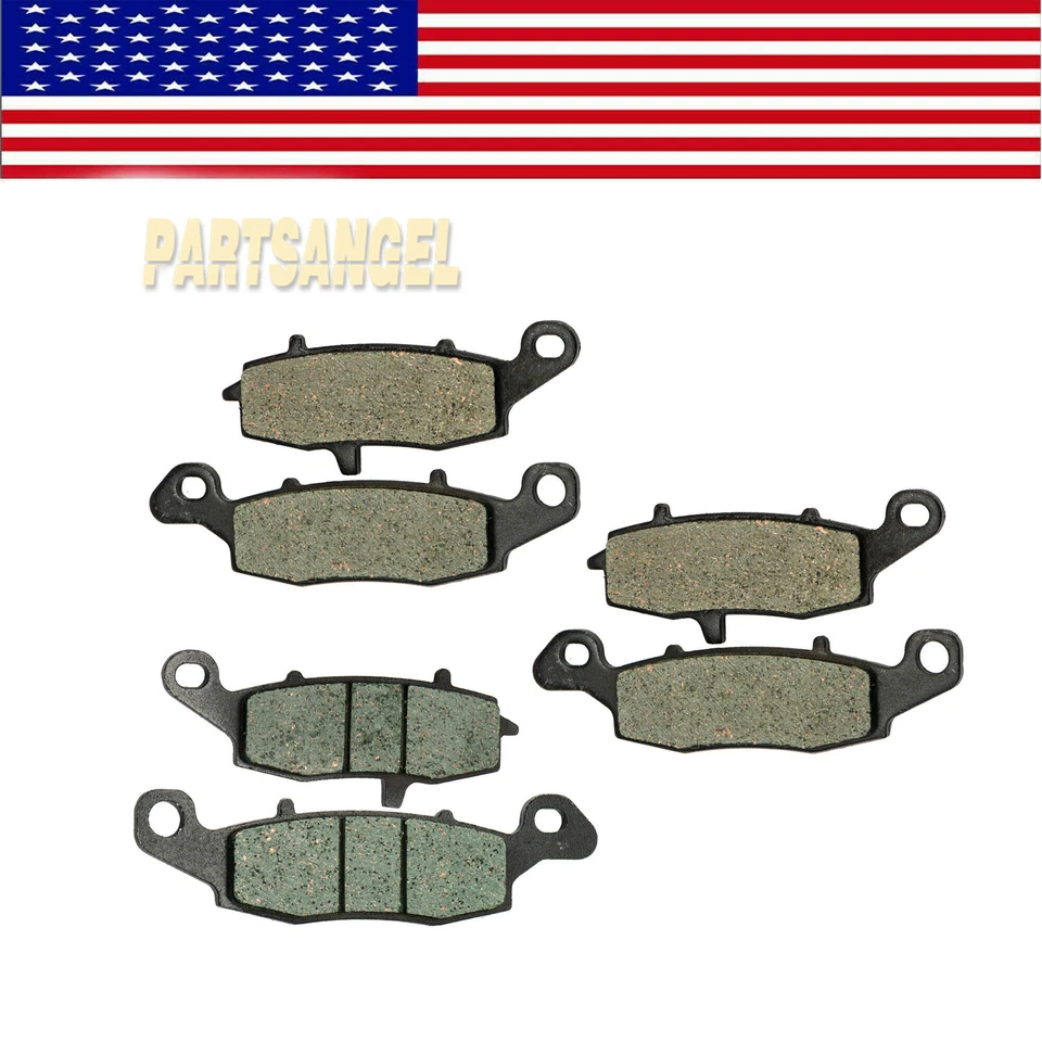 Front And Rear Brake Pads For Kawasaki Vulcan 1500 Nomad Fi VN1500L 2001-2004 - Image 1 of 1