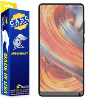 [2 Pack] ArmorSuit Xiaomi Mi Mix 2 Matte Case Friendly Screen Protector - Image 1 of 4
