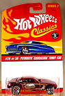2005 Hot Wheels Classics Series 2 28/30 PLYMOUTH BARRACUDA FUNNY CAR Red BFGR5Sp