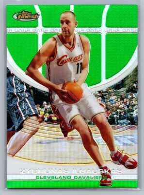 /89 2005-06 Topps Finest #81 Green Refractor Zydrunas Ilgauskas - NM-MT - Image 1 of 2