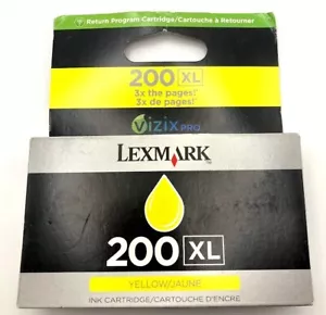 New Lexmark 200XL Ink Cartridge Lot Megenta Yellow Cyan (1 each ) - Picture 1 of 6