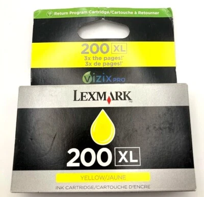 New Lexmark 200XL Ink Cartridge Lot Megenta Yellow Cyan (1 each ) - Image 1 of 4