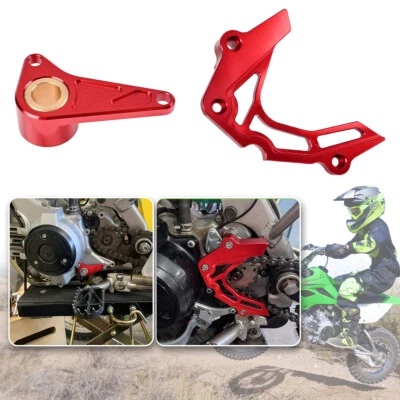 Sprocket Guard Chain Cover Shift Shaft Brace For Kawasaki KLX110 110L DR-Z 110 Foto 1 de 4