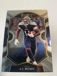 2020 select football Concourse Level A.J. Brown #43 Titans Base    - Picture 1 of 1
