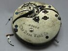 The BOSS WATCH CO. Pocket Watch Movement Working for Parts/Repair/Spares A2