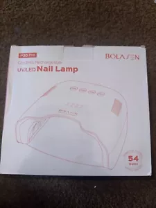 BOLASEN Cordless Rechargeable UV Nail Lamp - UV Light for Gel Nails with Meta... - Picture 1 of 3