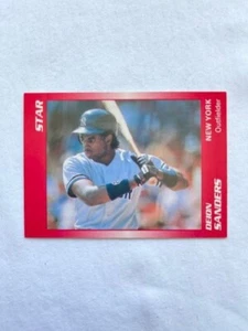 DCC: 1989 Star #150 Deion Sanders Rookir RC New York Yankees NM - Bild 1 von 2