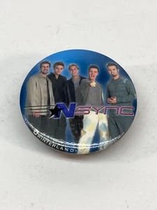 Nsync Button Musical Bye Bye Bye Vintage Tested Good Winterland 2000 Zooks Inc. - Picture 1 of 5