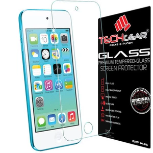 TECHGEAR TEMPERED GLASS Screen Protector for Apple iPod Touch 7th 6th 5th Gen - Picture 1 of 5