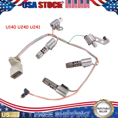 U140 U240 U241 Transmission Solenoid Valve Kit for Toyota RAV4 2.0L For 2002-03 - Image 1 of 4