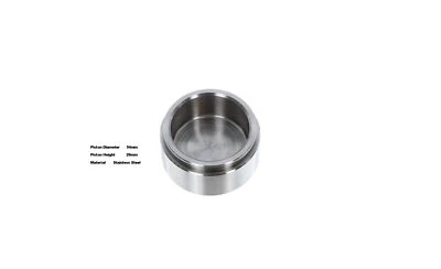 Pinza de freno delantera para MG MGC 1967-1969 PISTÓN ACERO INOXIDABLE 5401SS Foto 1 de 2