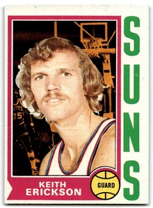 1974-75 Topps Basketball Keith Erickson Phoenix Suns #53
