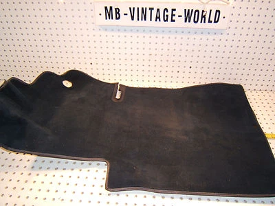 Asiento delantero izquierdo Mercedes Late W126 D azul alfombra acolchado GENUINO MBZ 1 cubierta, T#2 Foto 1 de 4