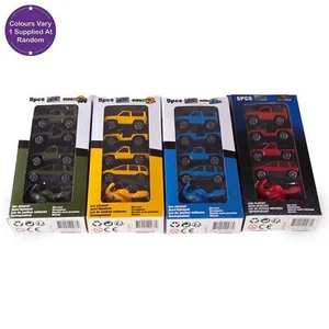 5 Pack Die Cast Car Playset Assorted - Picture 1 of 5