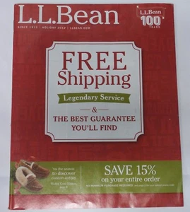 LL Bean Catalog Men & Women Holiday 2012 - Imagen 1 de 4