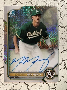 Mega caja Bowman 2022 cromada Mojo Max Muncy en tarjeta radiocontrol automática #BMA-MM Oakland A’s🔥 - Imagen 1 de 2