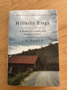 Hillbilly Elegy J.D. Vance 1st Edition HC/DJ VG Condition - Picture 1 of 11