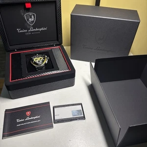 Tonino Lamborghini Spyder Chronograph Quartz Watch 3102 Genuine - Box & COA - Picture 1 of 7