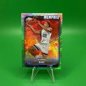 2024-25 Topps Chrome Desmond Bane #113 Green Logo Fractor Grizzlies. C9 - Bild 1 von 2