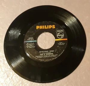 The 4 Seasons Searching Wind/Bye, Bye, Baby by Philips 7" Vinyl 45rpm Record - Picture 1 of 2