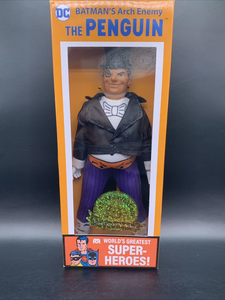Mego The Penguin 8" Figure 50th Anniversary DC Comics World's Greatest Heroes